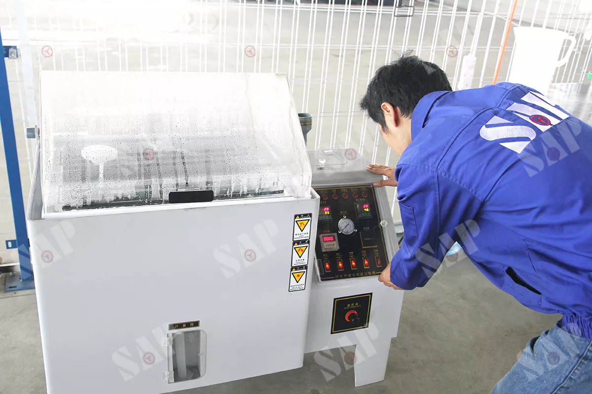 Salt spray test