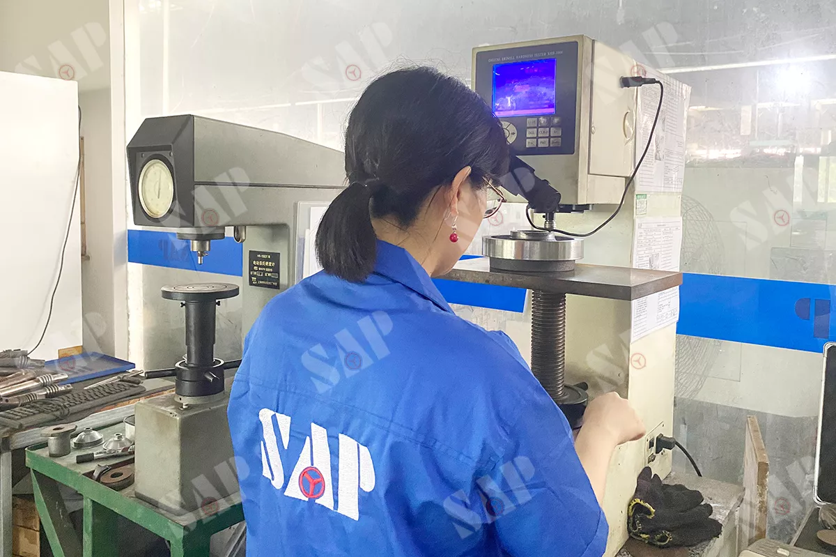 Hardness testing